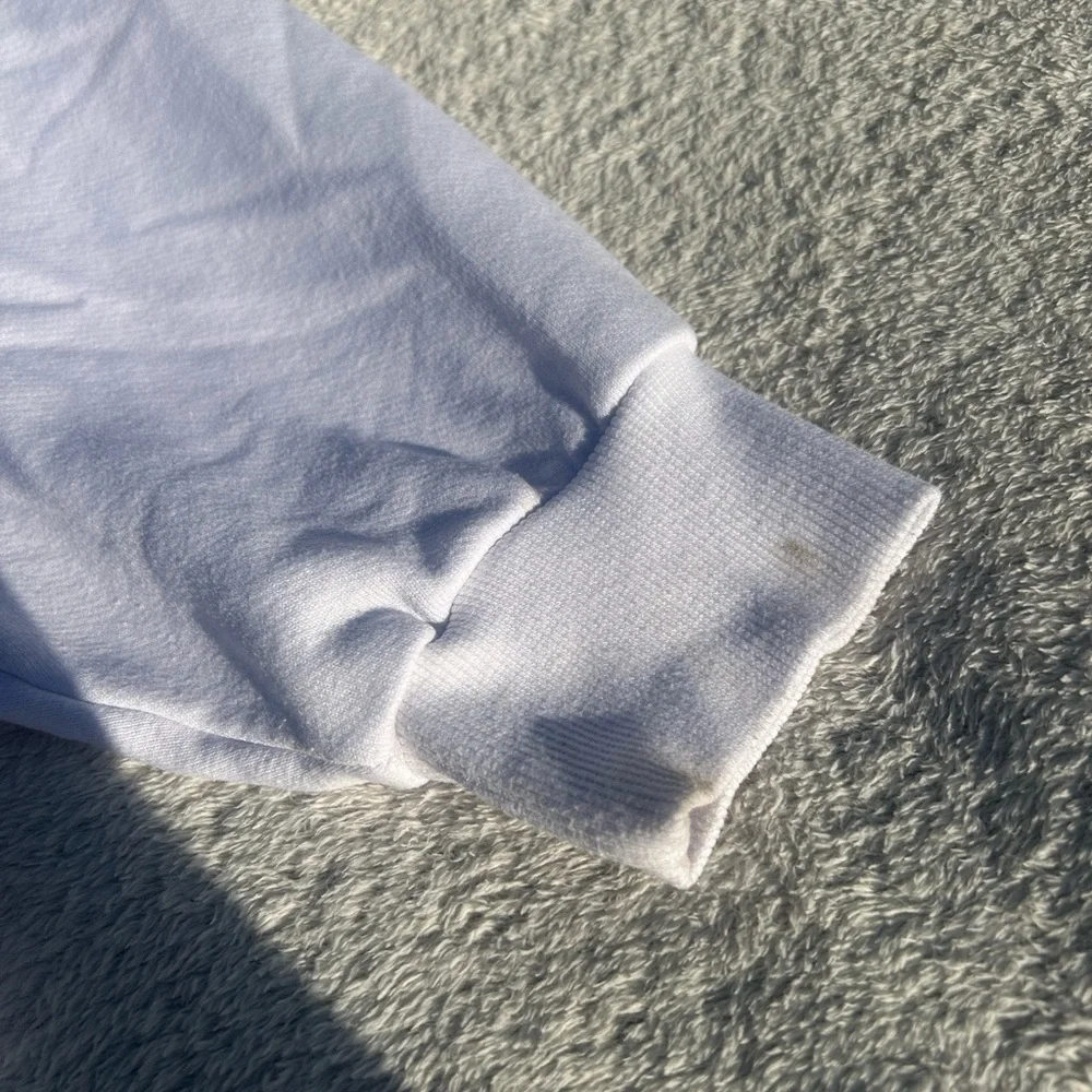 ALO Yoga white Hoodie with Embroidered Logo - Picture 9 of 13